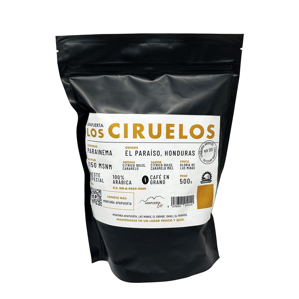 Café Ciruelos Grano Apapue 454