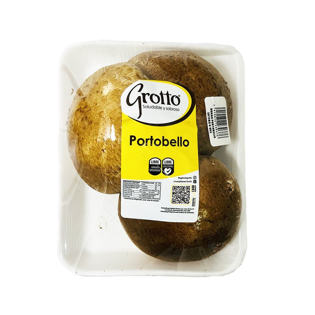 Hongo Portobello Entero 8 Oz