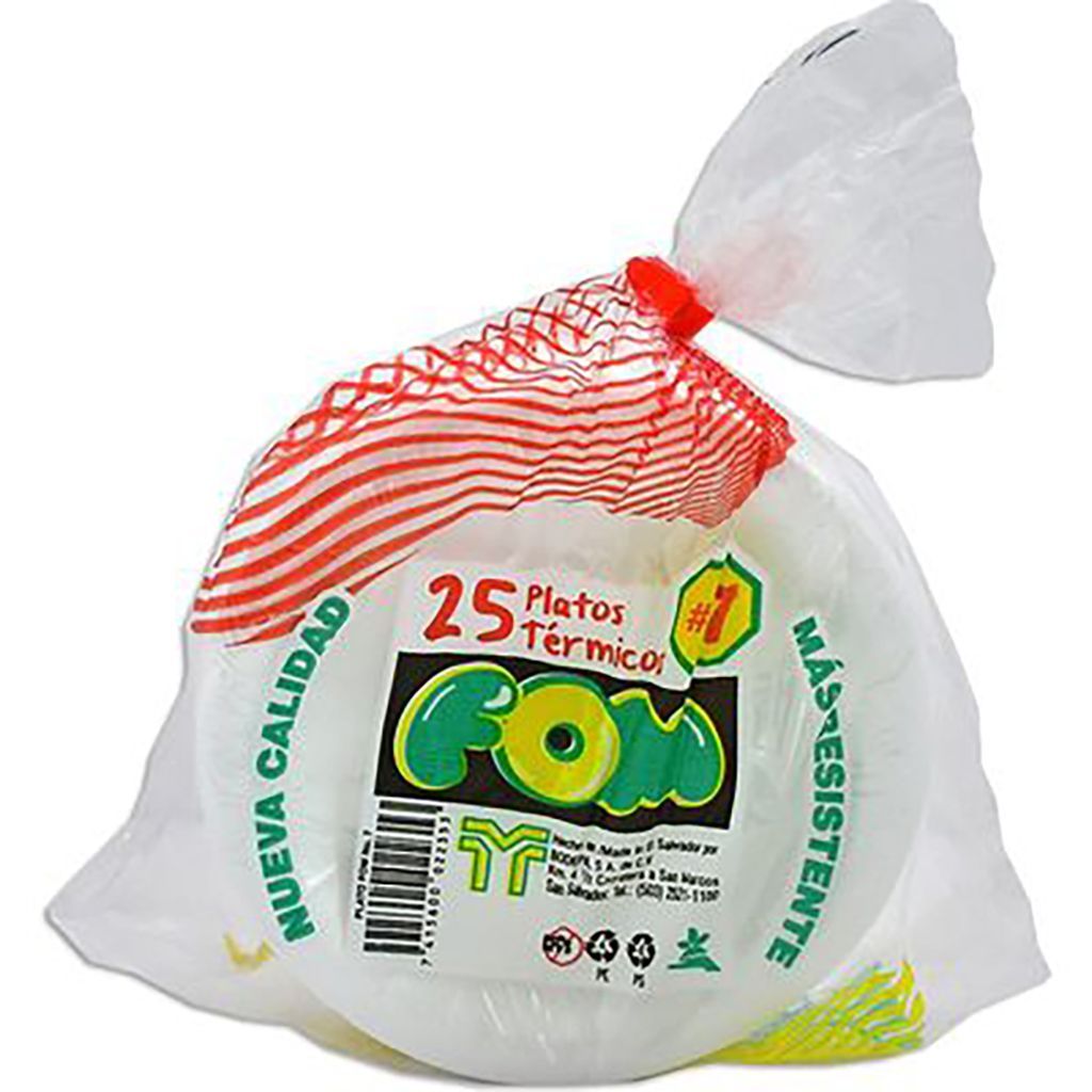 Plato Bodepa #9 Foam Liso