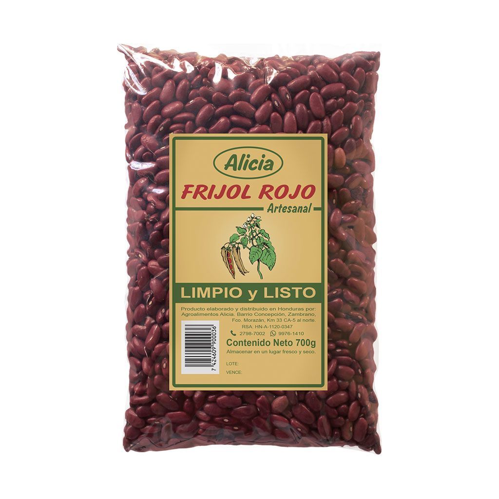 Frijol Artesanal Alicia 700gr