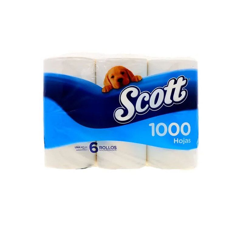 Papel Hig.scott 1000hja 6roll