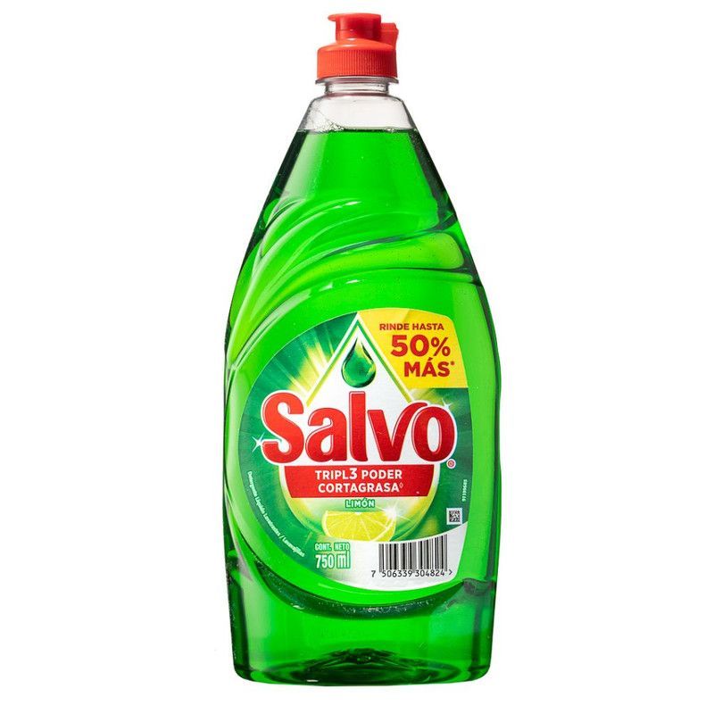 Deterg Lavatrastes Salvo 750ml