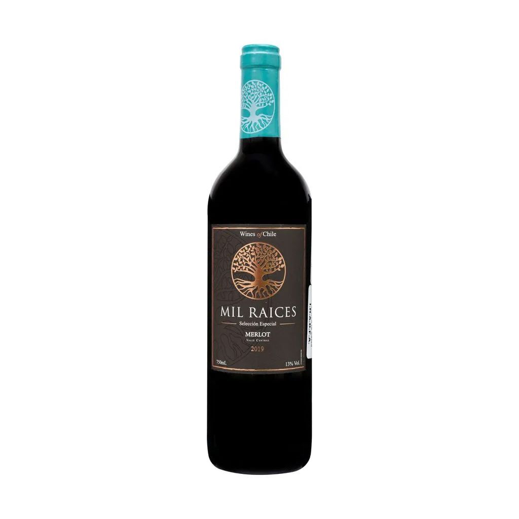 Vino Mil Raices Merlot 750 Ml