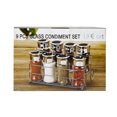 Set P/condimentos 9pzas