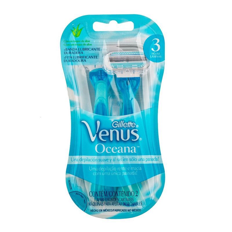 2pk Maq Afeitar Venus Oceana G