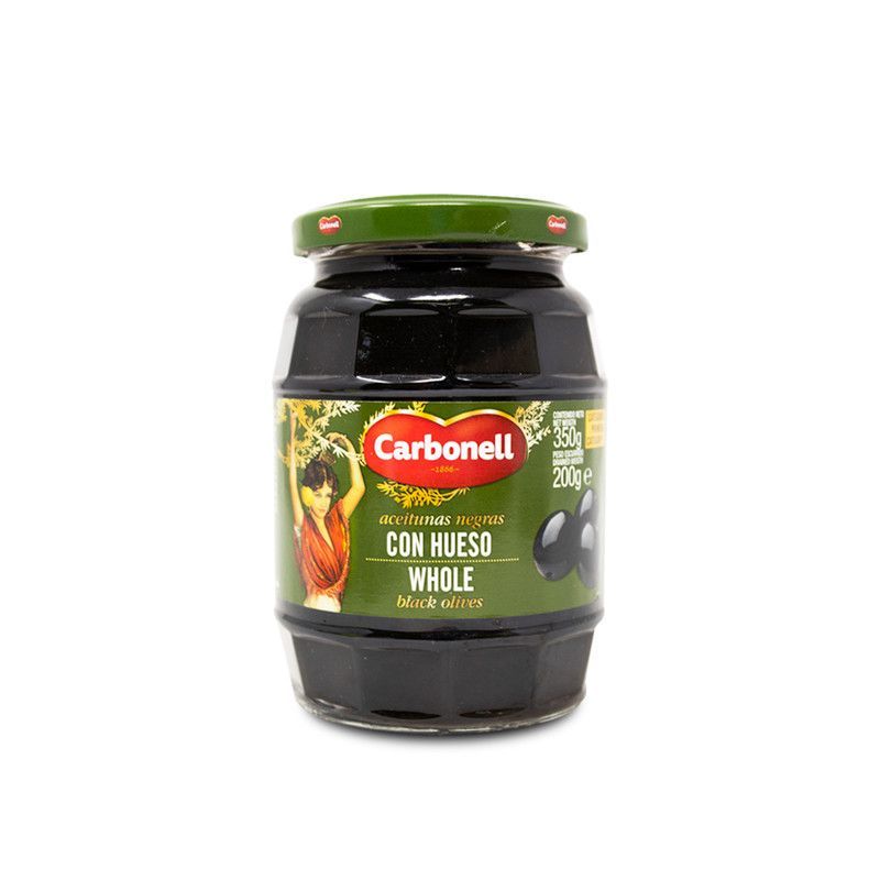 Aceituna Negra Carbonell 370gr