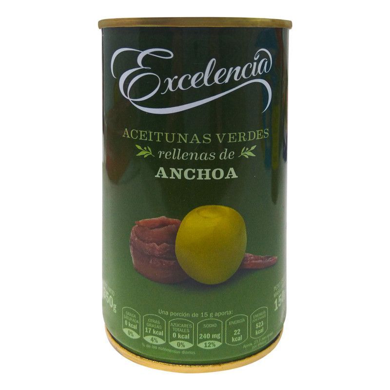 Aceitunas Rell.excelencia350gr