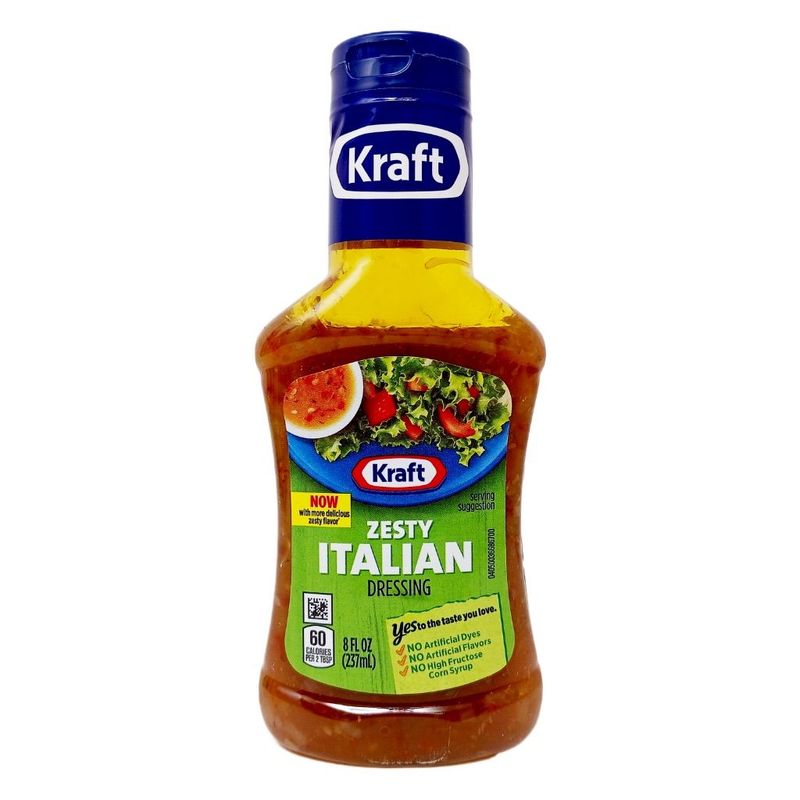 Krft Zesty Italian Drssing 8oz