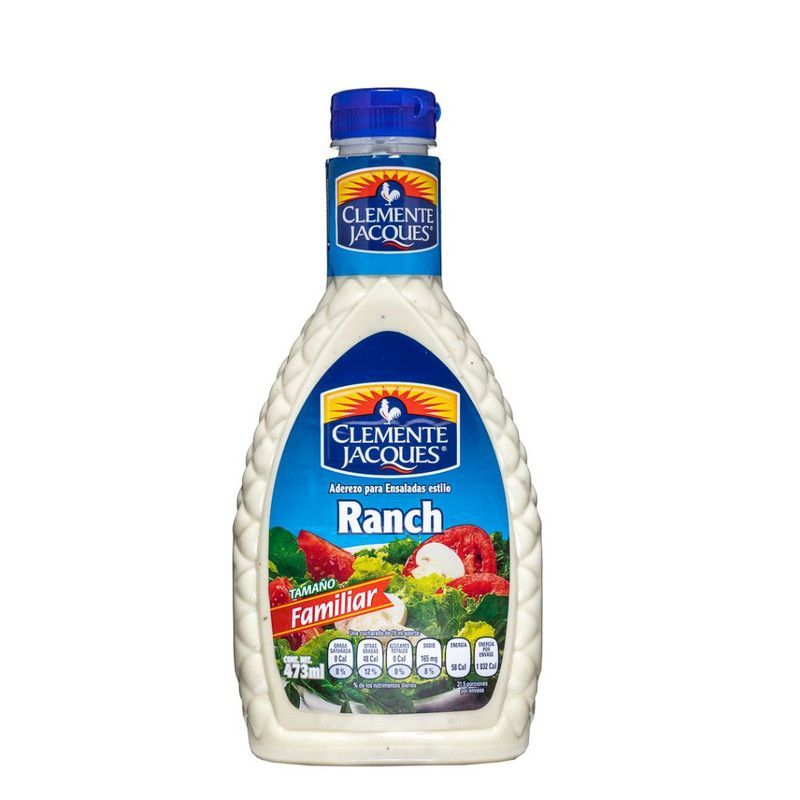 Aderezo Ranch Clemente 473ml