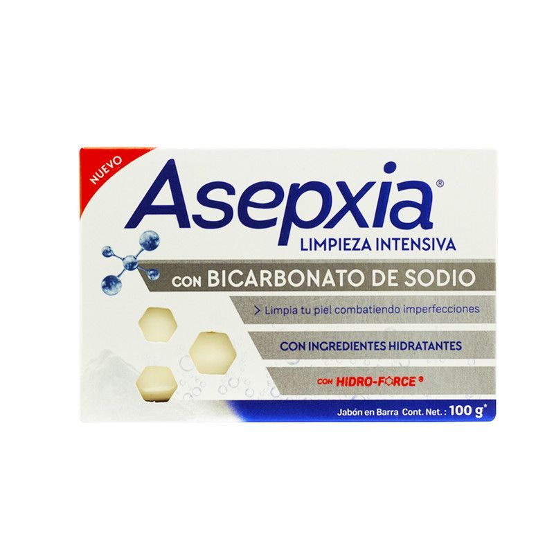Asepxia Jabon Bicarbonato 100