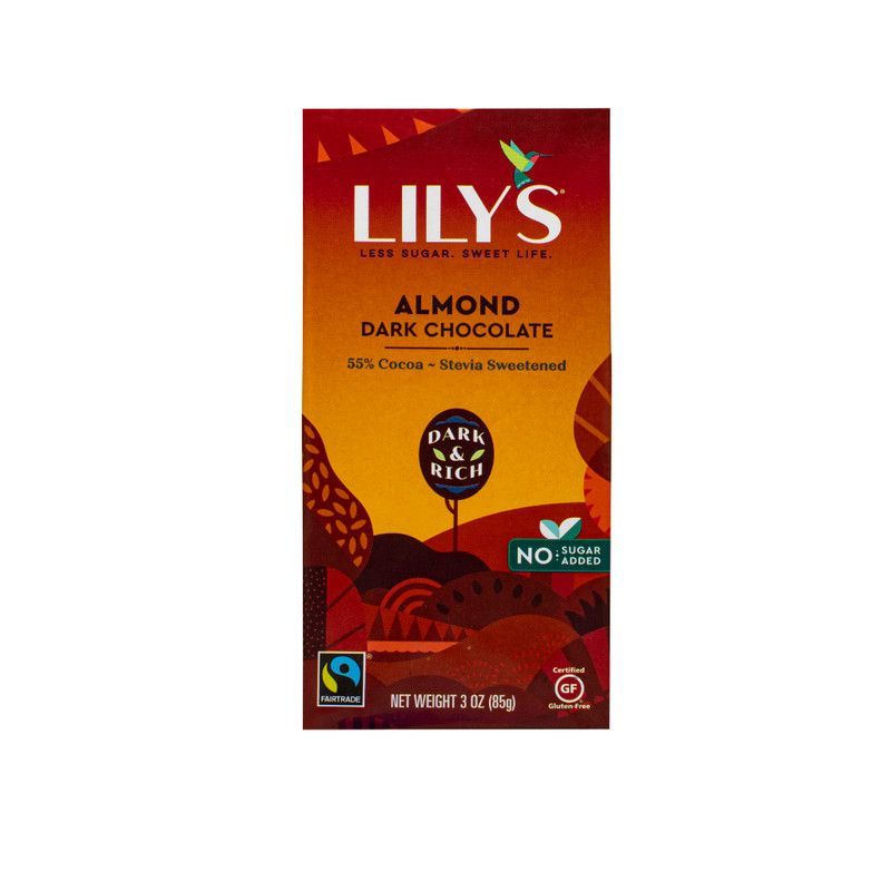 Bar Drk Choc Almd Stevia