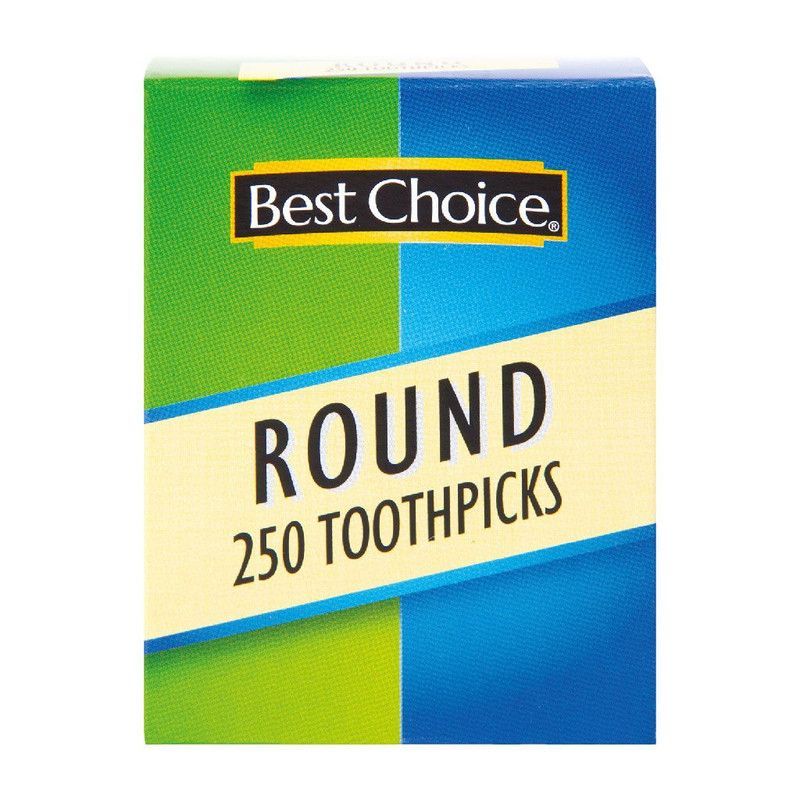 Best Choice Round Toothpicks