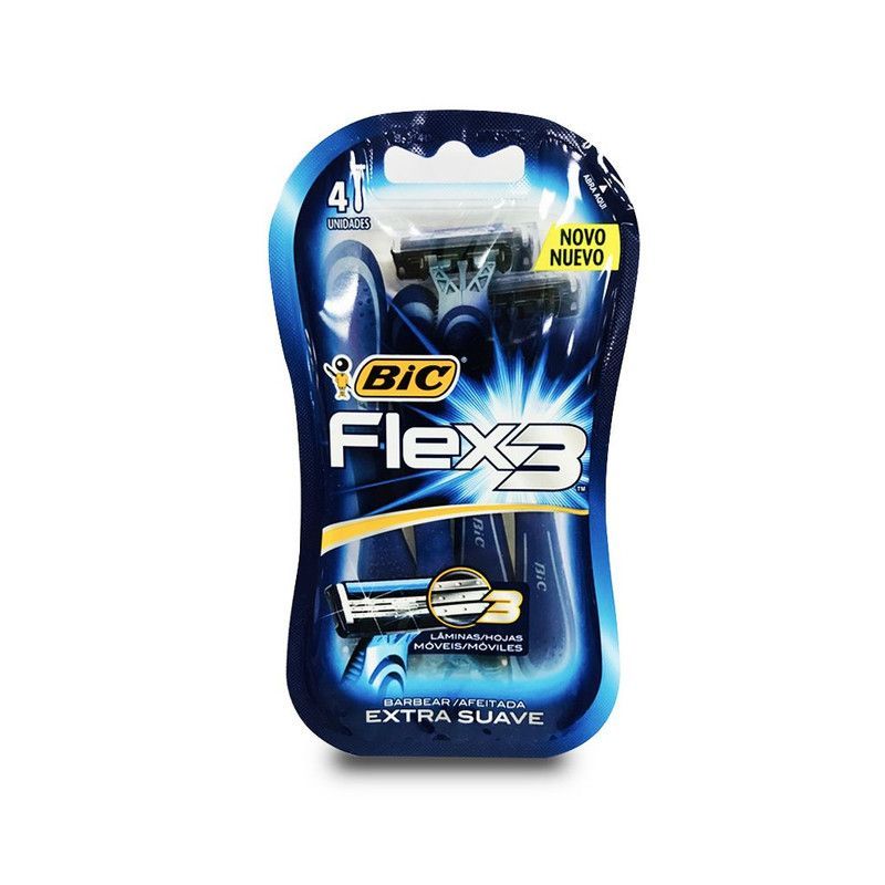 Bic Rasuradora Flex 3 Blister4