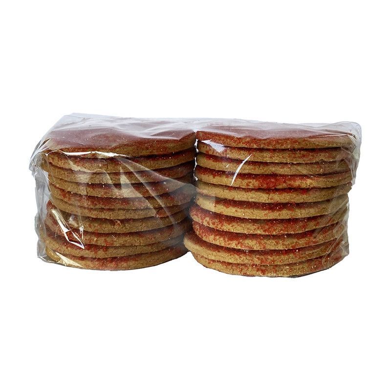 Bolsa De Polvoron Rojo 20 Und