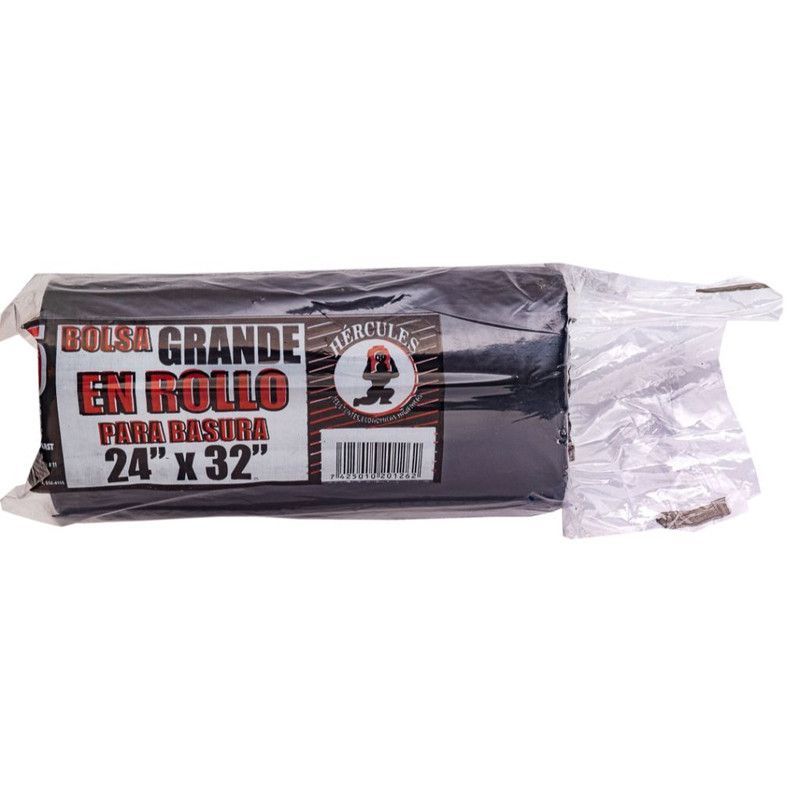 Bolsa Hercules Rollo 25u Negr