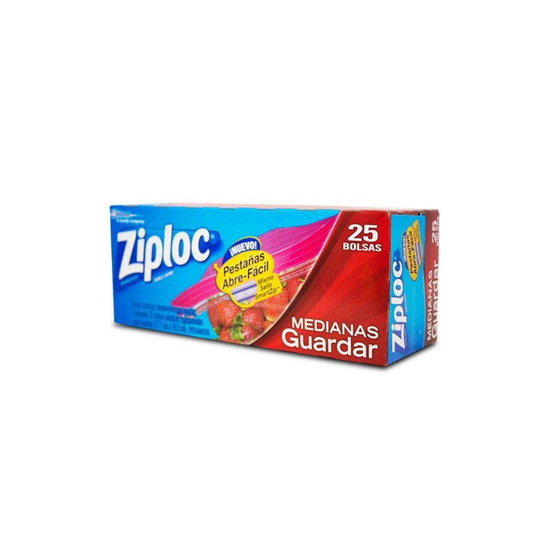 Bolsa P/sandwish Ziploc 25u
