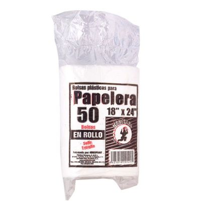 Bolsa Rollo Papelera Blanca 5
