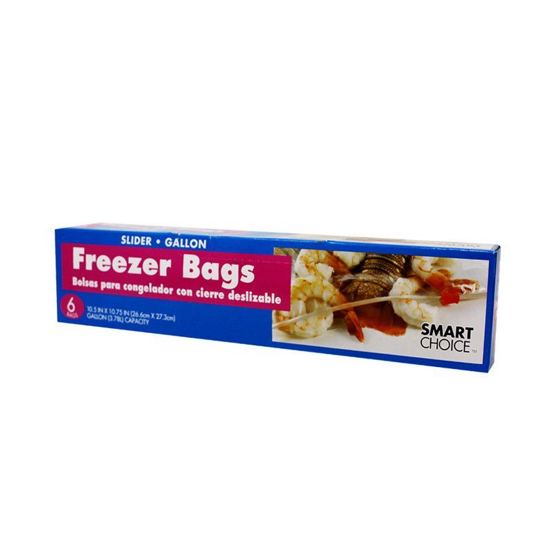 Bolsa Ziploc Smart Choice 6 Ud