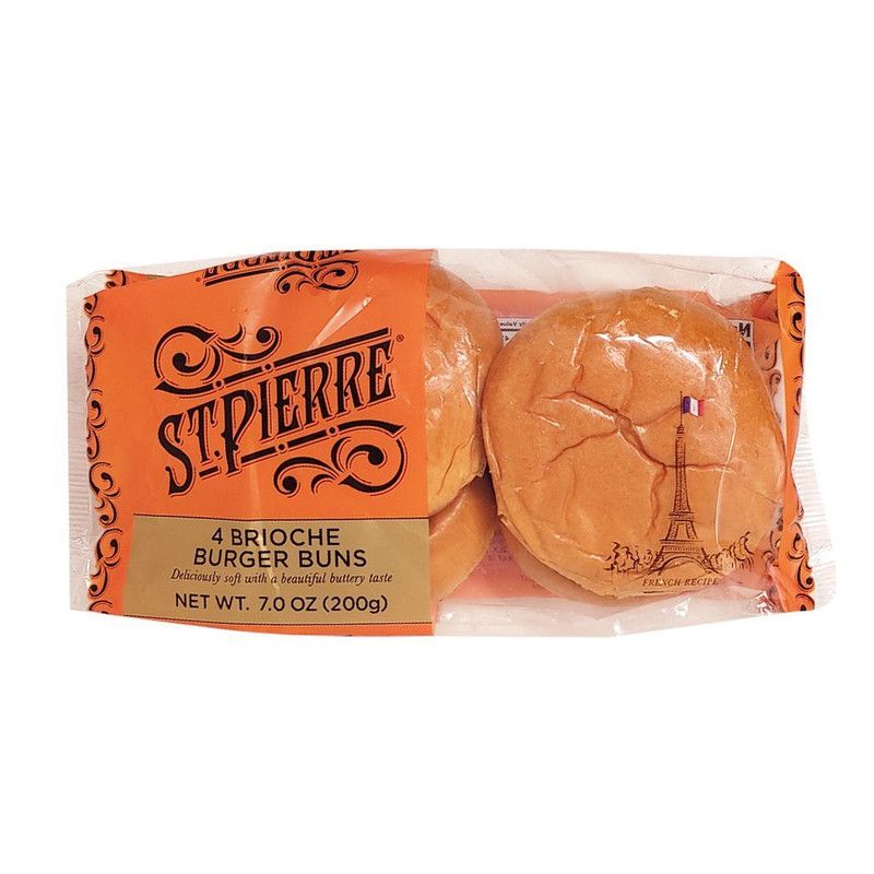 Brioche Burger Buns 4 Ct