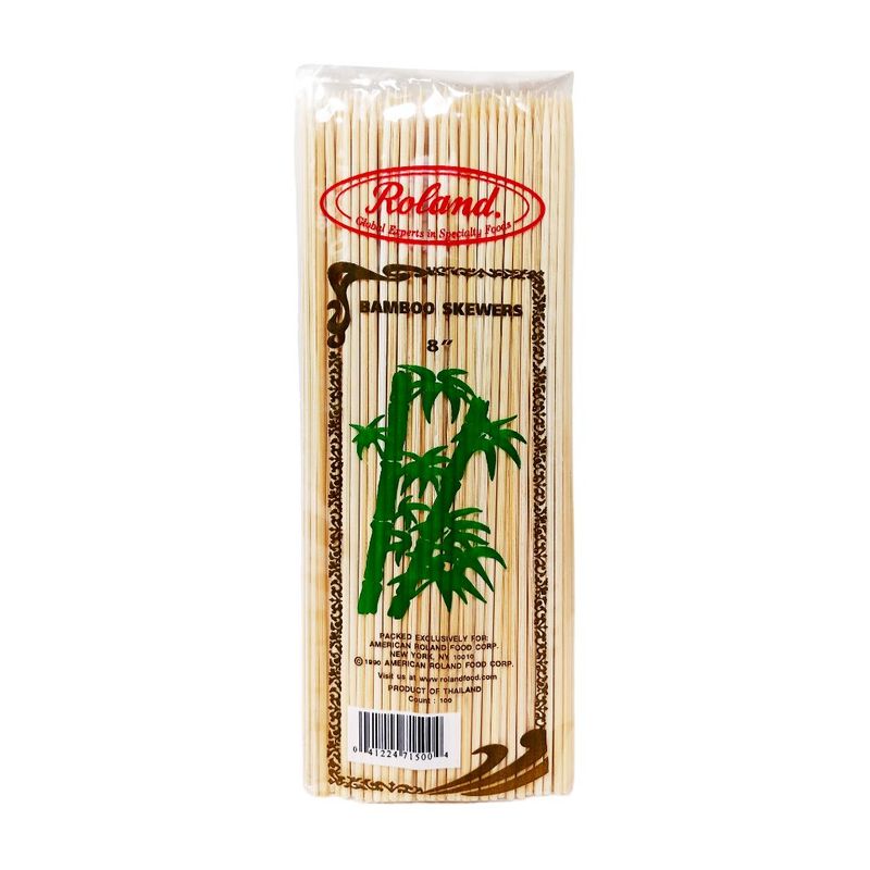 Brochetas De Bambu Roland 8"