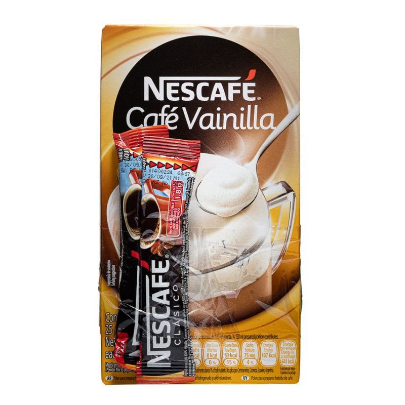 Café Nescafe Cappucci/vainilla