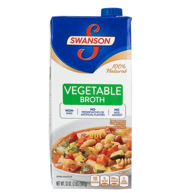 Caldo De Vegetal Swanson 32 Oz