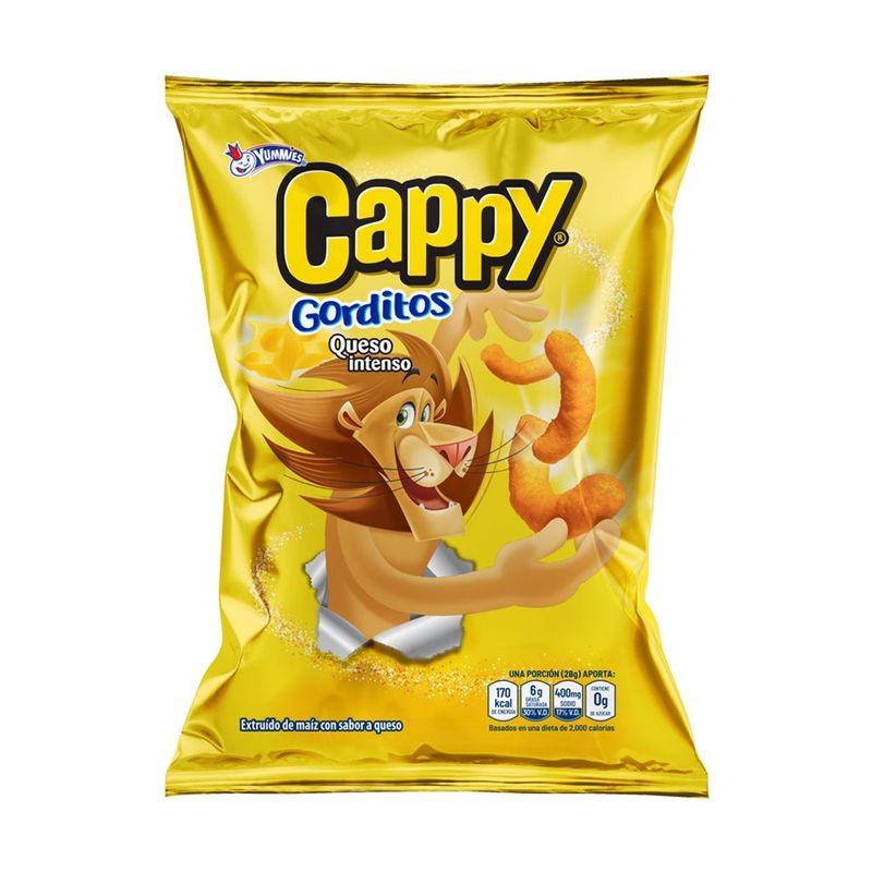 Cappy Gorditos Queso Inten 75g