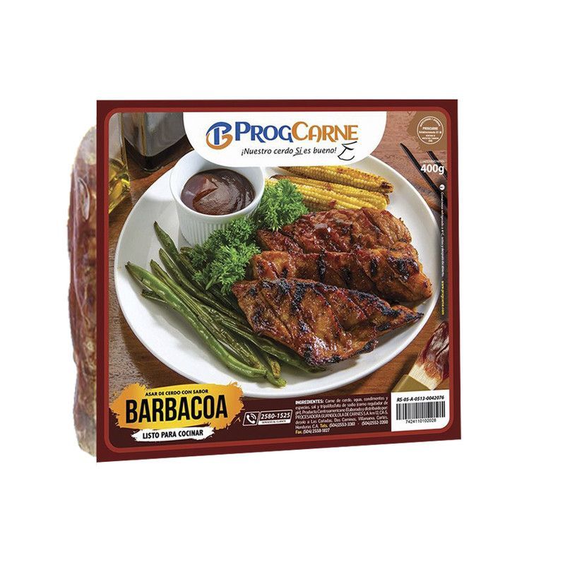 Asar Cerdo Bbq Progcarne 400g