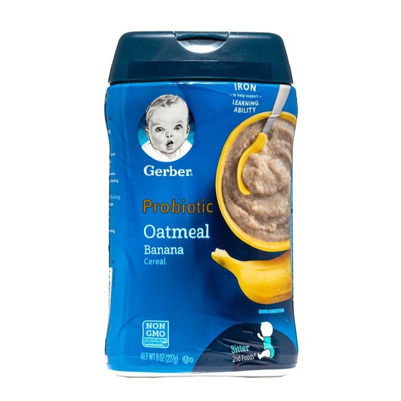 Cereal Gerber Avena Banana 8oz