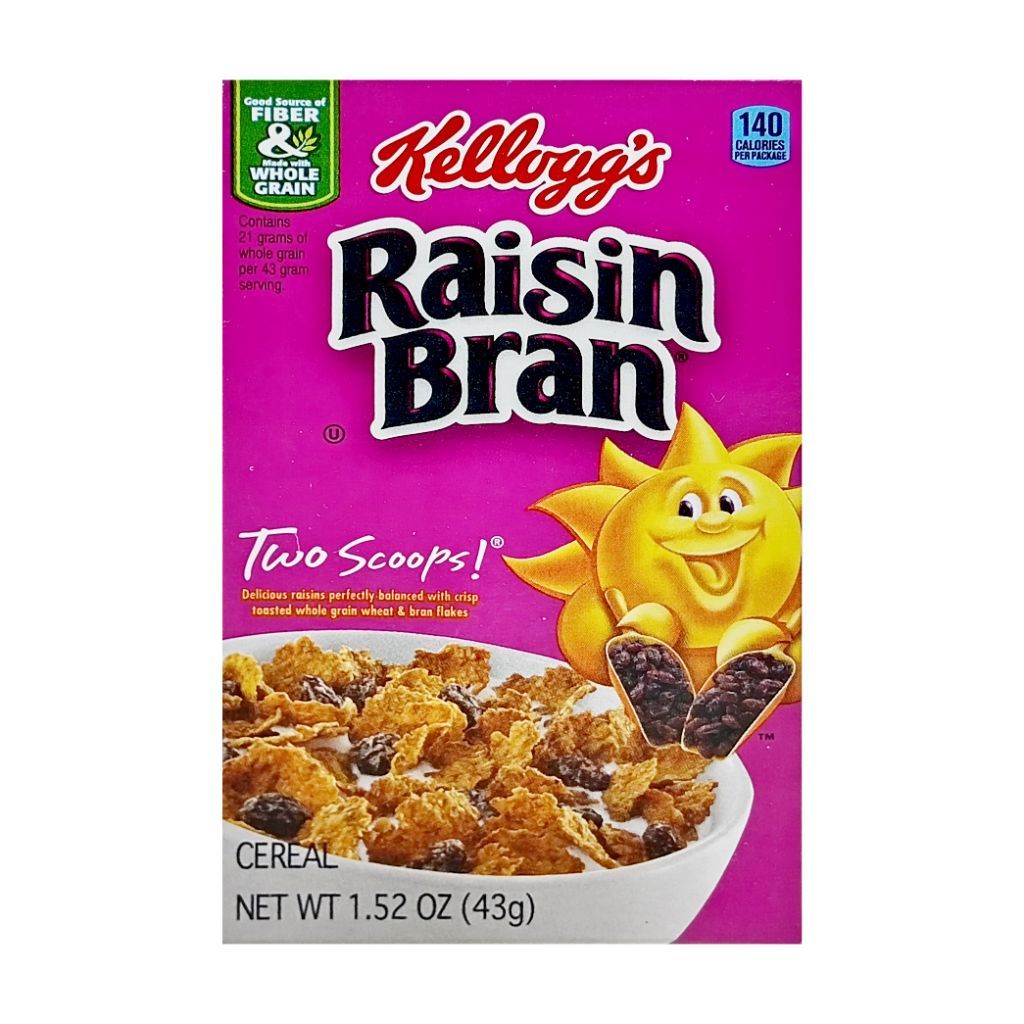Cereal Raisin Bran Kellogs 43g