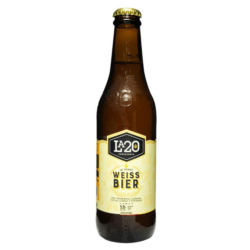 Cerveceza La20 Weiss B 355ml