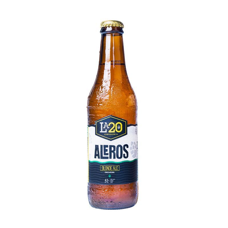 Cerveza La 20 Aleros 12oz