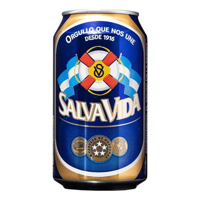 Cerveza Salva Vida Lata 12 Oz