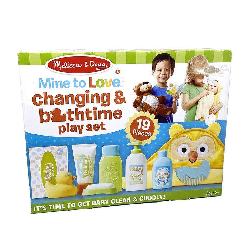 Changing &amp; Bathtime Play Set