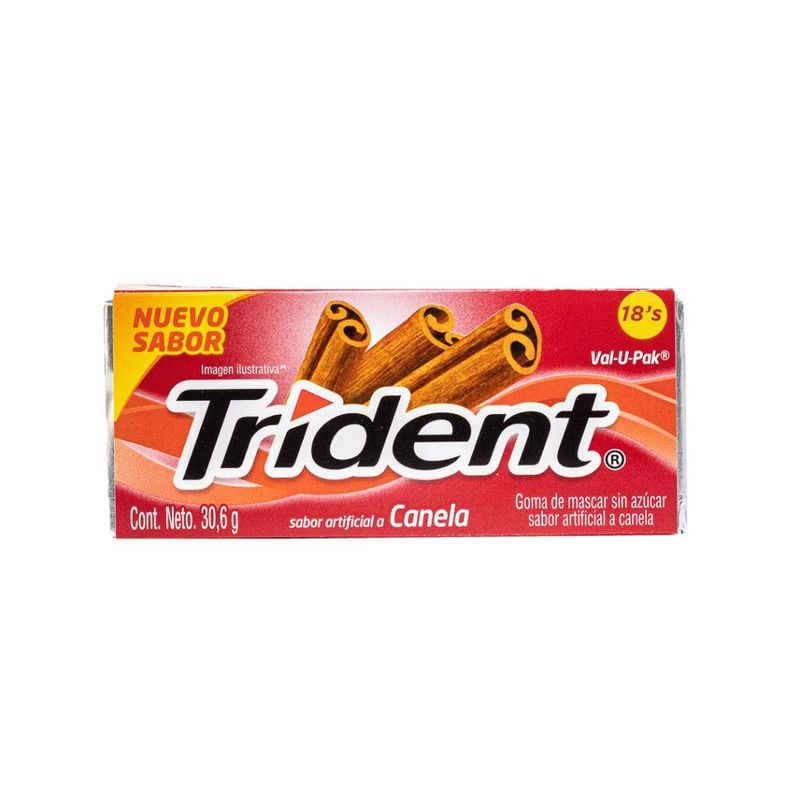 Chicle Trident Canela 30.6g