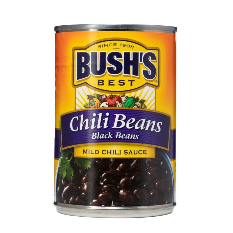 Chili Beans Negros Bush 15.5oz