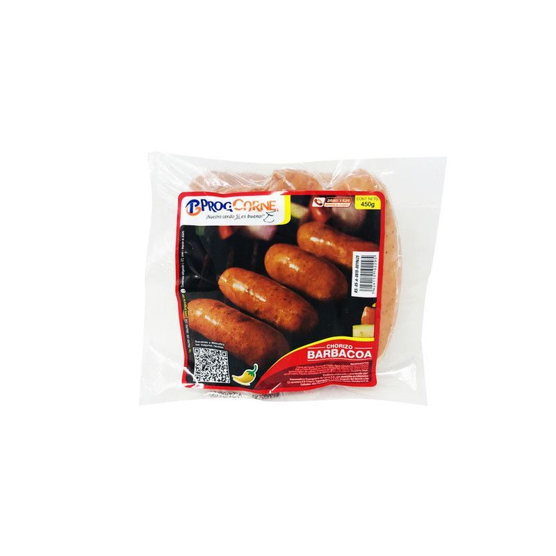 Chorizo Barbacoa Progca 450g
