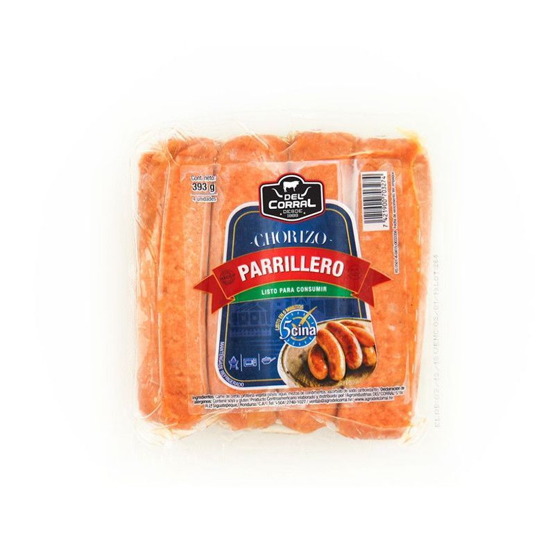 Chorizo Parrillero 393 Gr