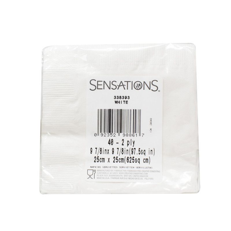 Servilleta Azul Sensations 40u