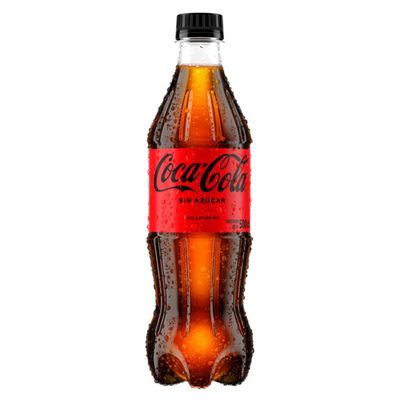 Coca Cola Sin Azucar 500 Ml