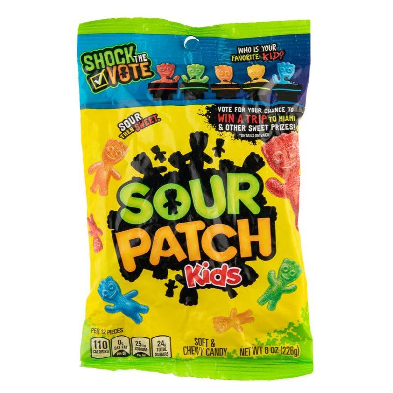 Confite Acido Sour Patch 8 Z