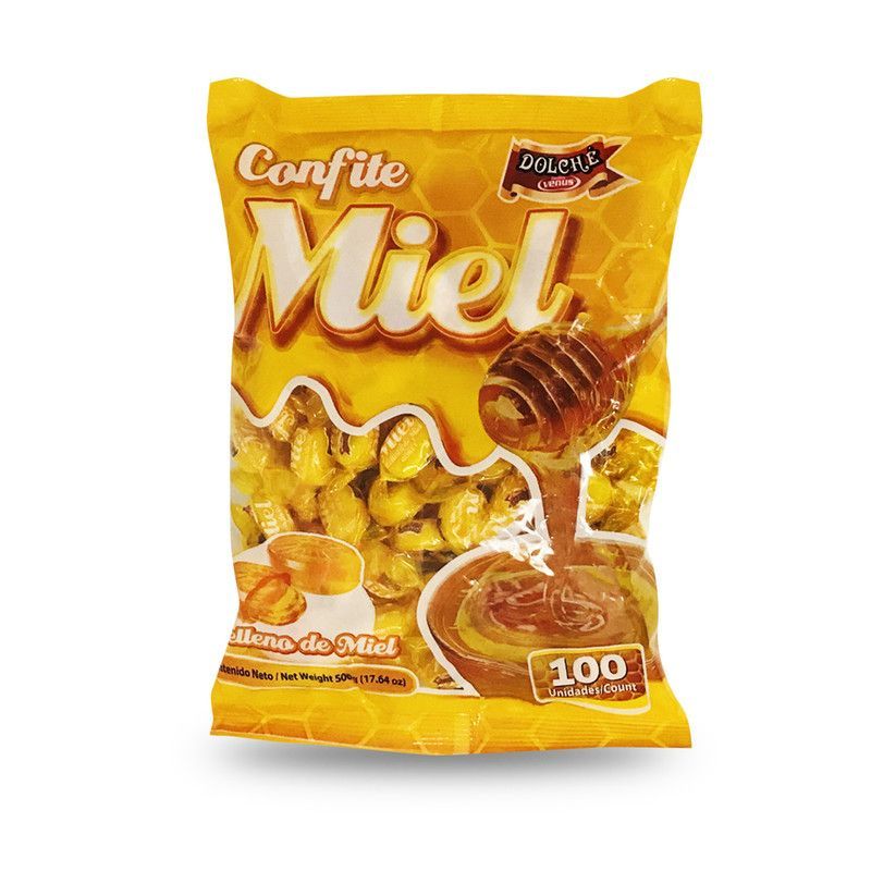Confite Relleno Miel 100 Unid