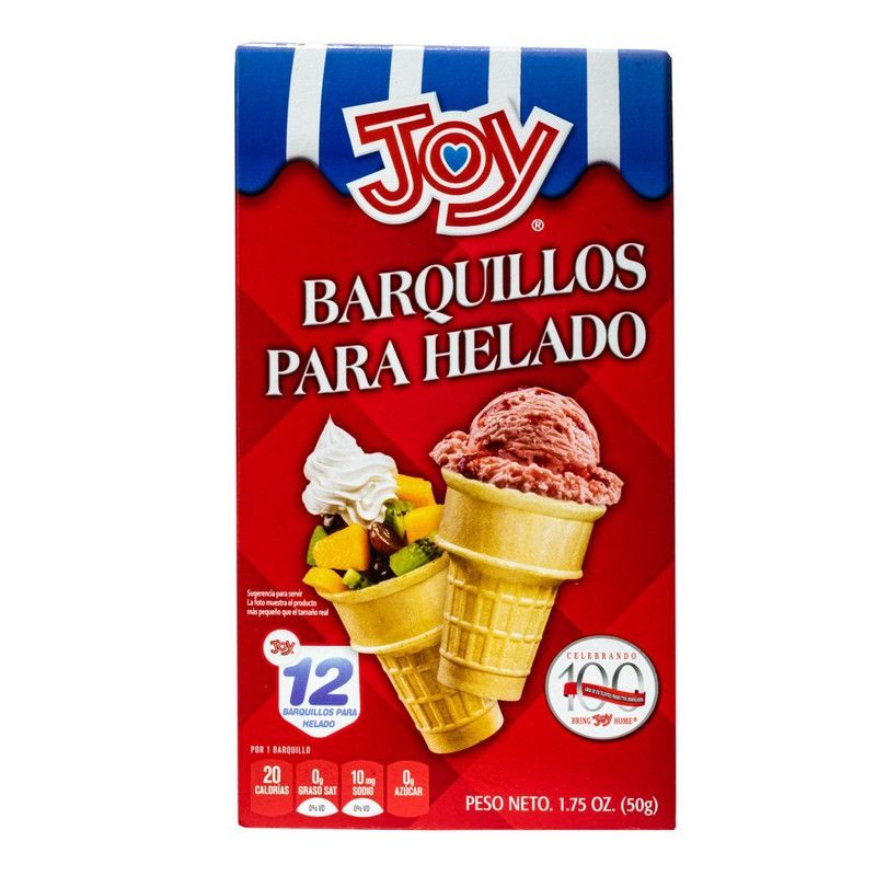 Conos Para Helado Joy 12 Unid