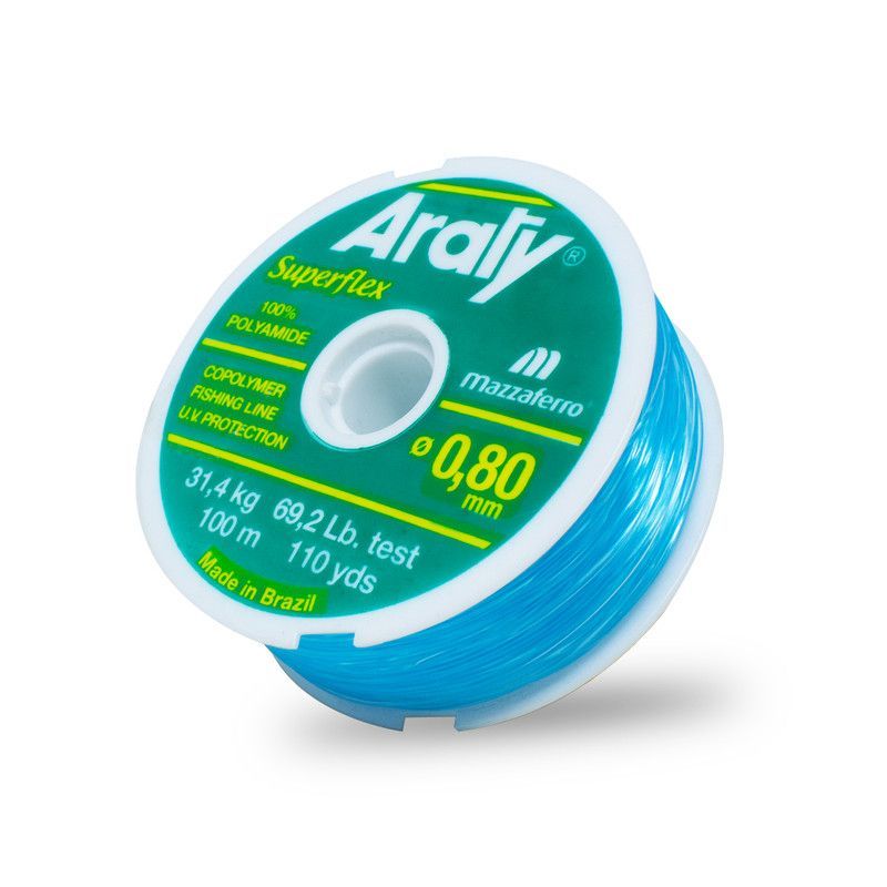 Cordel P/pescar Araty 0.80mm S