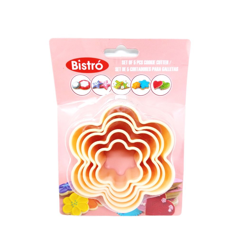 Cortador P/galleta Set/5pzas