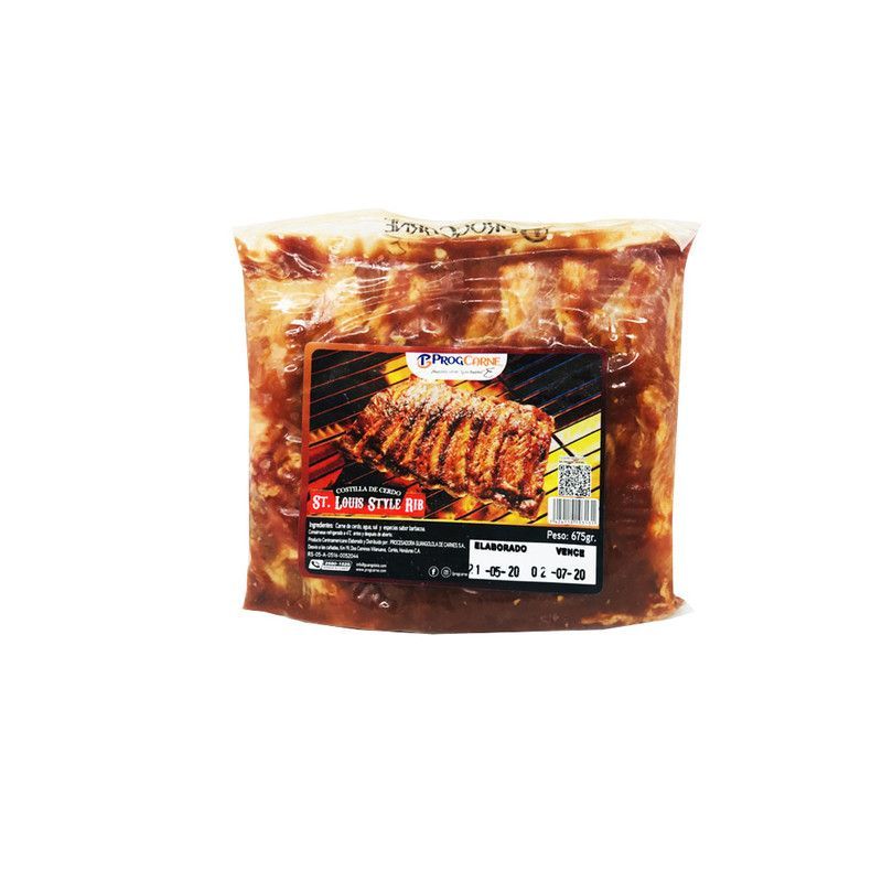 Costilla Cerdo St Louis 685g