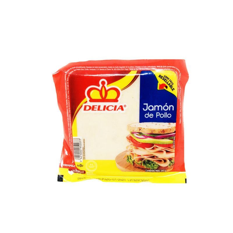 Jamon De Pollo Delicia 247g