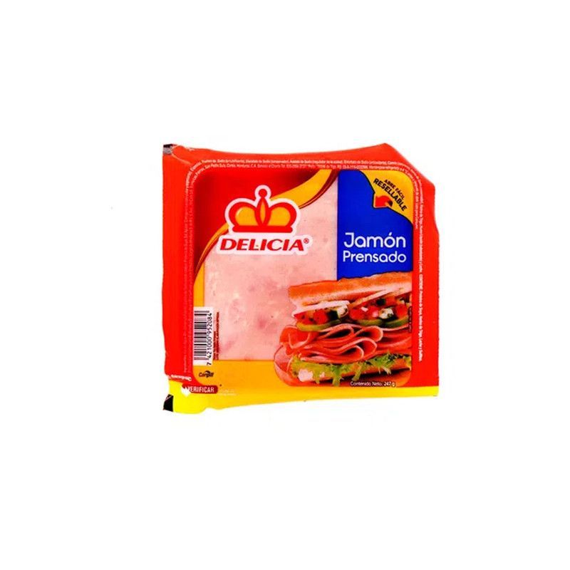 Jamon Prensado Delicia 247g