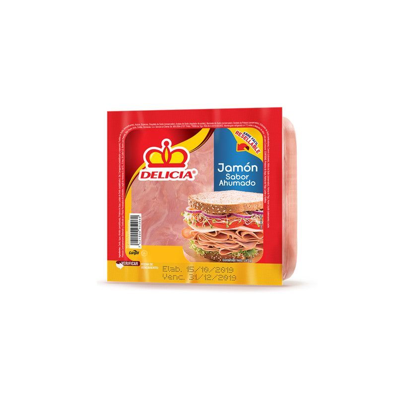 Jamon Ahumado Delicia 250g