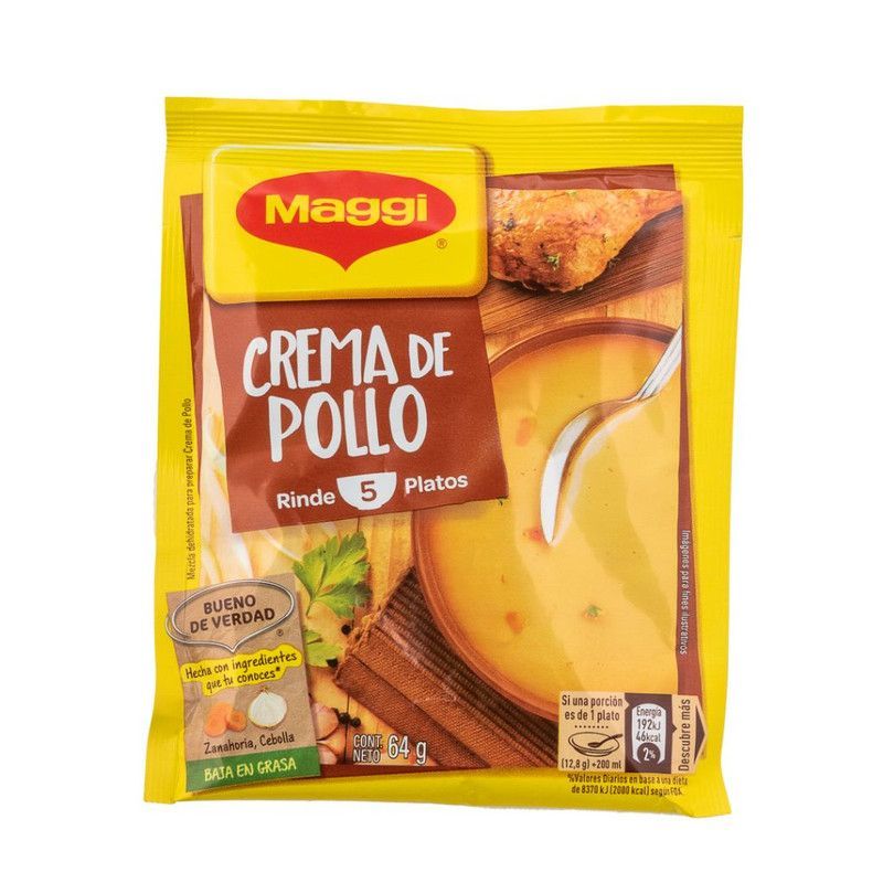 Crema Maggi De Pollo 64gr